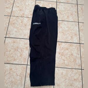 YoungLA Men's  baggy Black Joggers